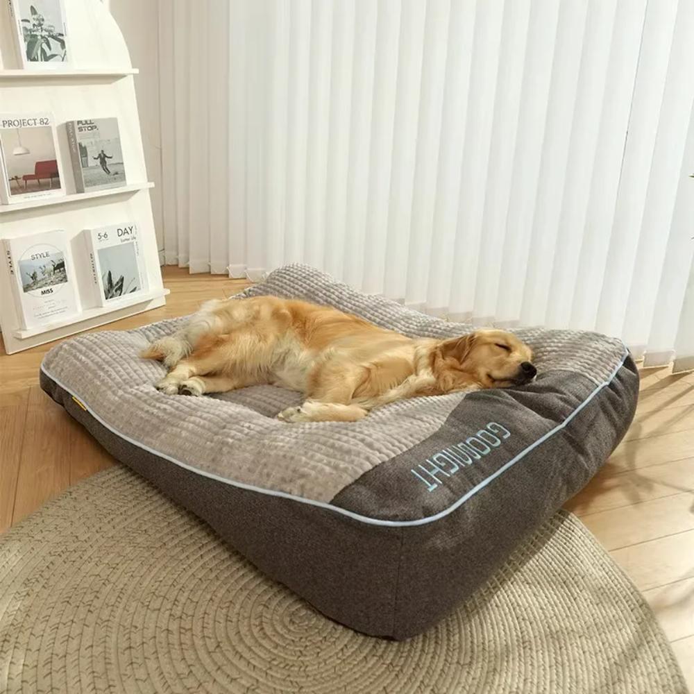 Large Scratch-resistant Dog Cushion Bed - Warm Dog Nest