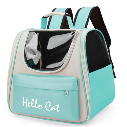 Breathable Cat Carrier Backpack – Comfortable Outdoor Travel Bag