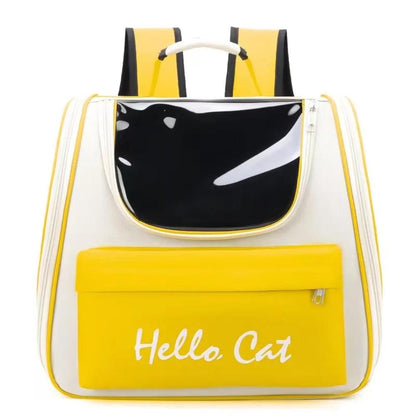 Breathable Cat Carrier Backpack – Comfortable Outdoor Travel Bag