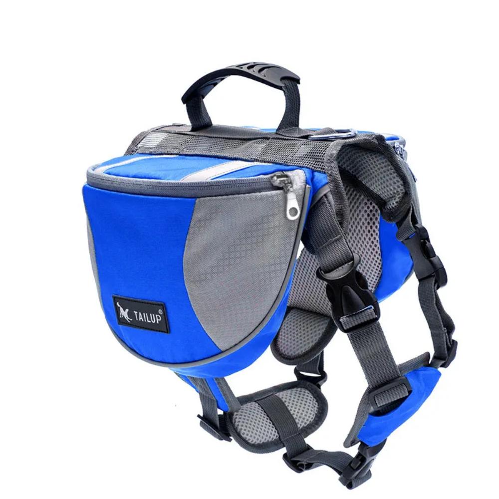 Portable Dog Saddle Bag – Outdoor Backpack for Adventurous Dogs