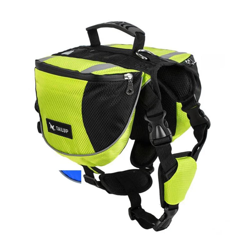 Portable Dog Saddle Bag – Outdoor Backpack for Adventurous Dogs
