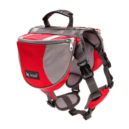 Portable Dog Saddle Bag – Outdoor Backpack for Adventurous Dogs