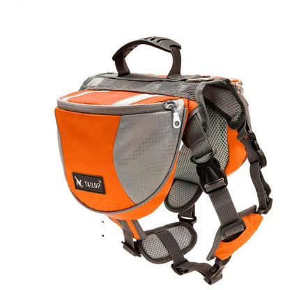 Portable Dog Saddle Bag – Outdoor Backpack for Adventurous Dogs