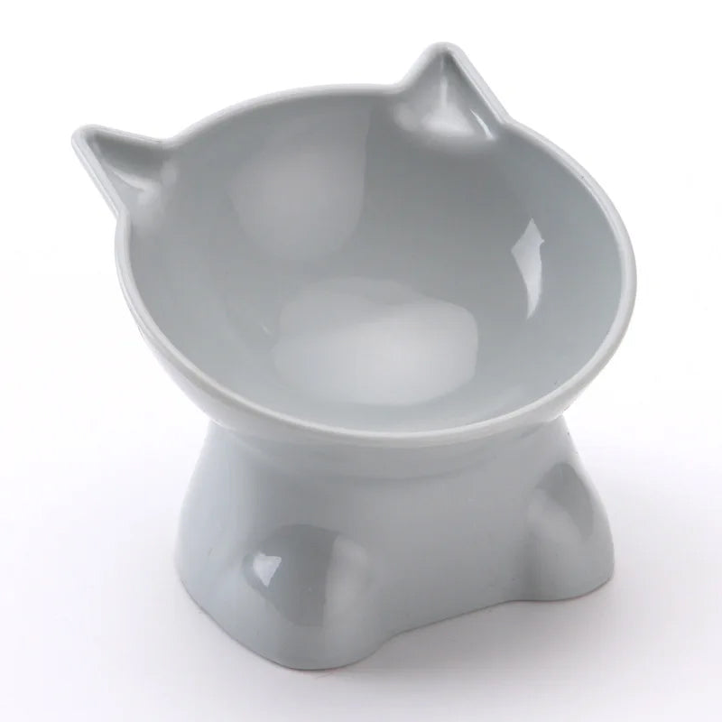 Elevated Cat Feeder Bowl – Raised Design for Improved Digestion
