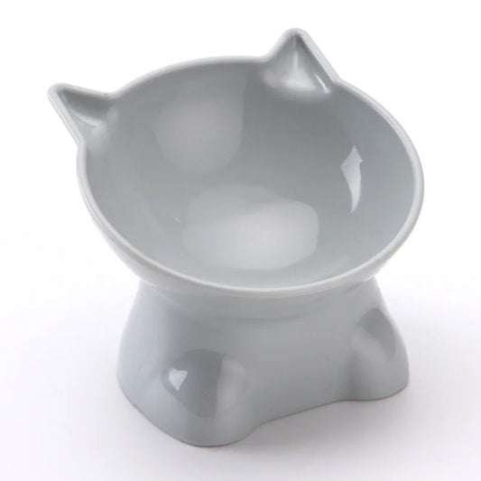 Elevated Cat Feeder Bowl – Raised Design for Improved Digestion