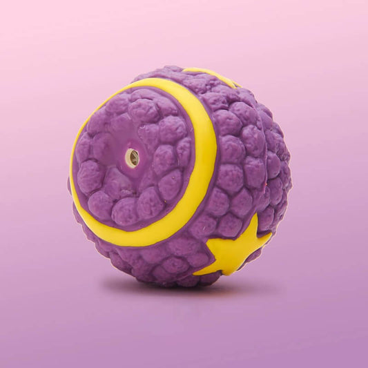 Tough Rubber Dog Ball - Long Lasting Chew Toy - Peties