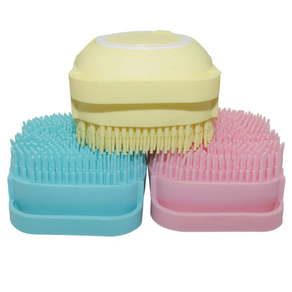 Dog and Cat Bathroom Brush - Silicone Dog Bath Brush