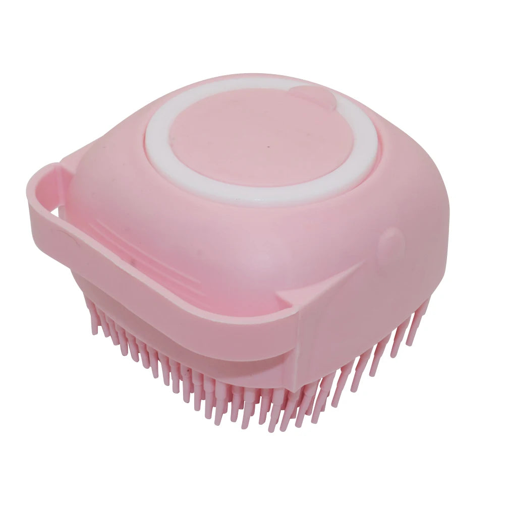 Dog and Cat Bathroom Brush - Silicone Dog Bath Brush