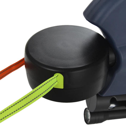 Retractable Dual Dog Leash with LED Light – Tangle-Free Walking for Two Dogs