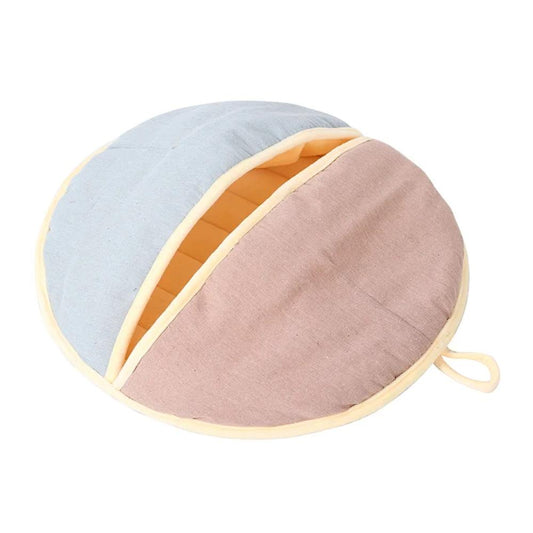 Round Cotton Cat Sleeping Bag – Cozy Bed for Ultimate Comfort