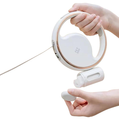 3M Automatic Retractable Round Dog Leash – Durable and Tangle-Free