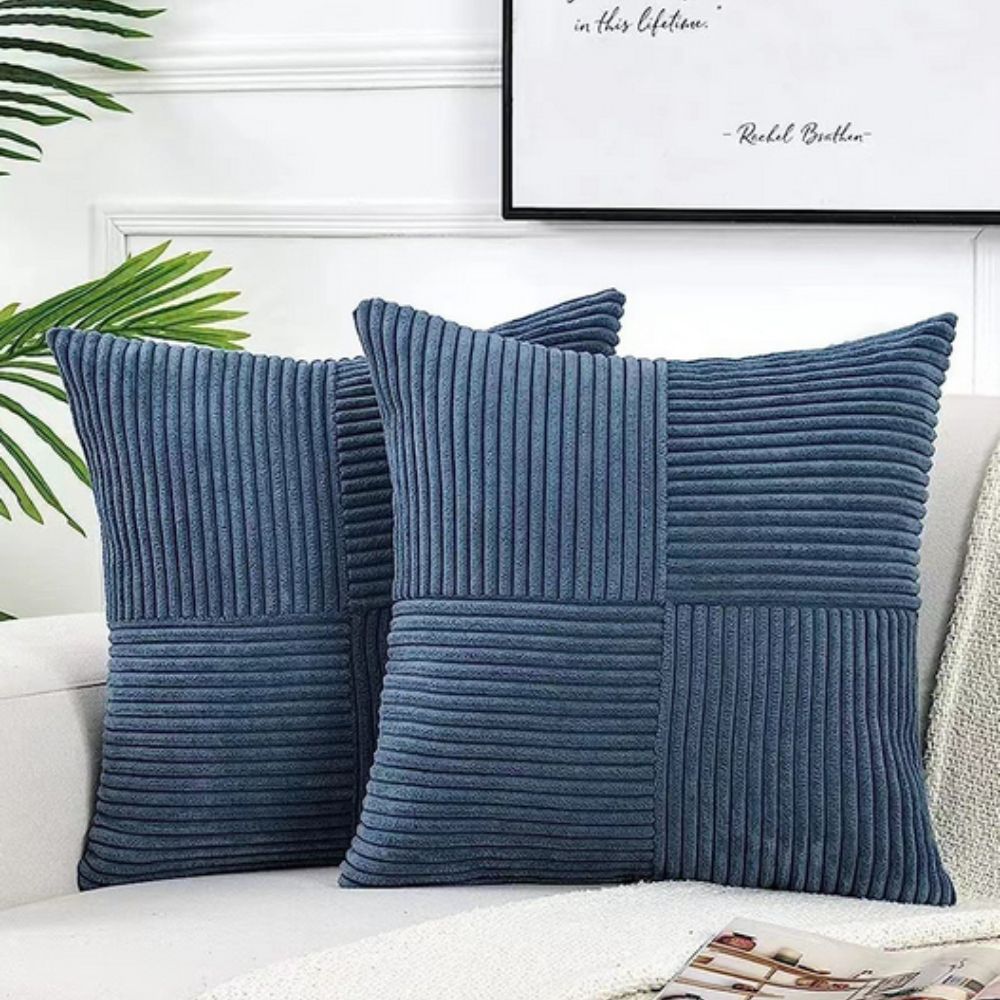 Vintage Textured Pillow Cover
