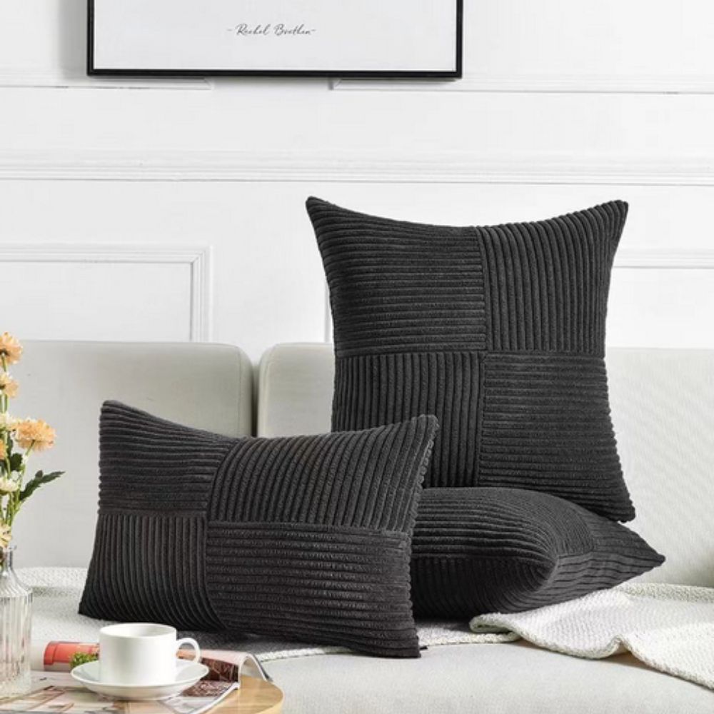 Vintage Textured Pillow Cover