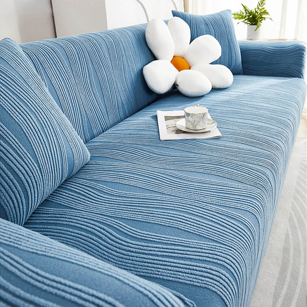 Waterproof Pet Couch Cover | Stretchy & Machine Washable – Blue