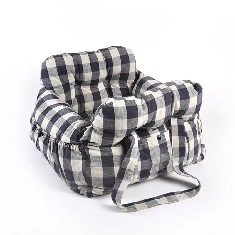 Portable Dog Bed for Car, Shoulder, and Carrier