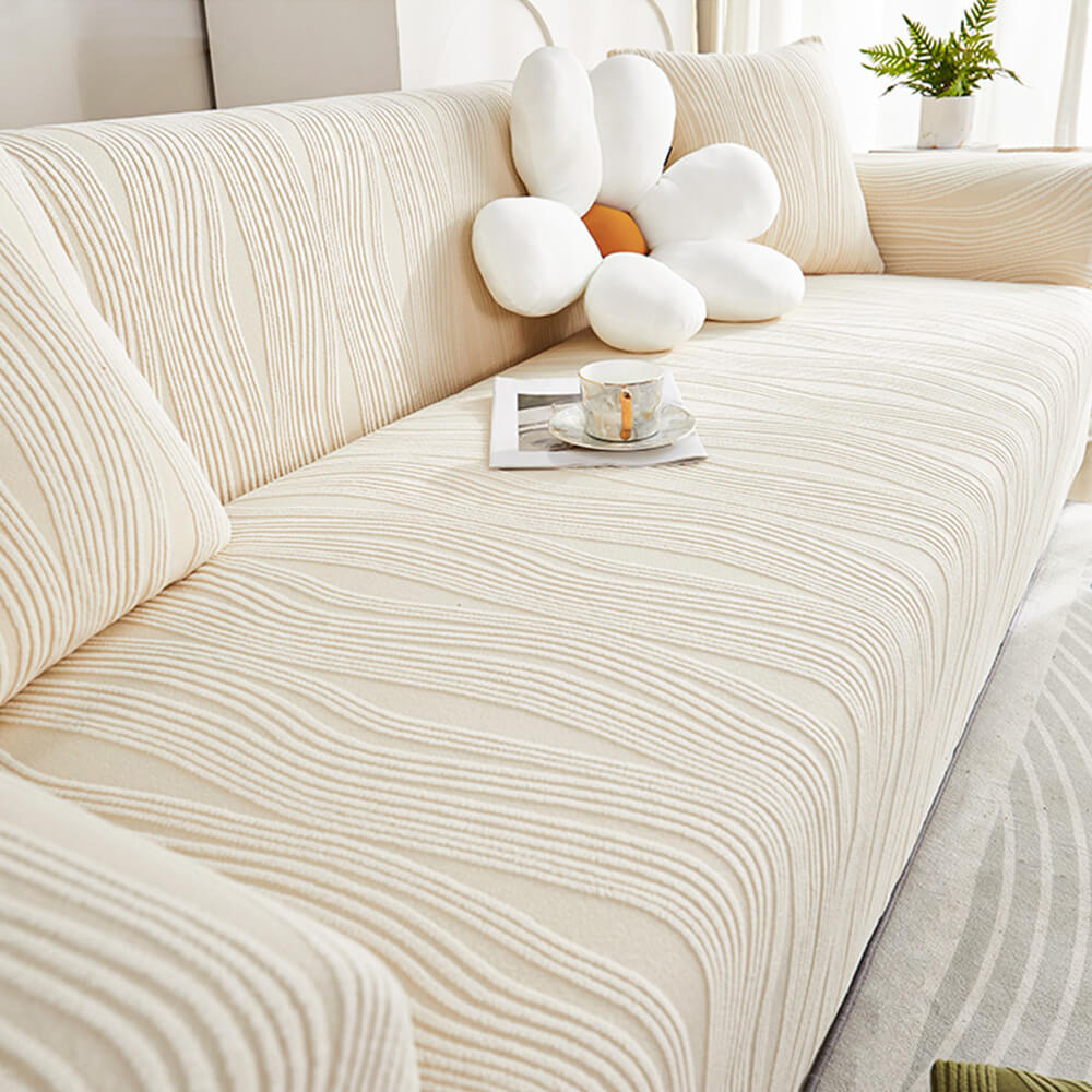 Waterproof Pet Couch Cover | Stretchy & Machine Washable – Beige