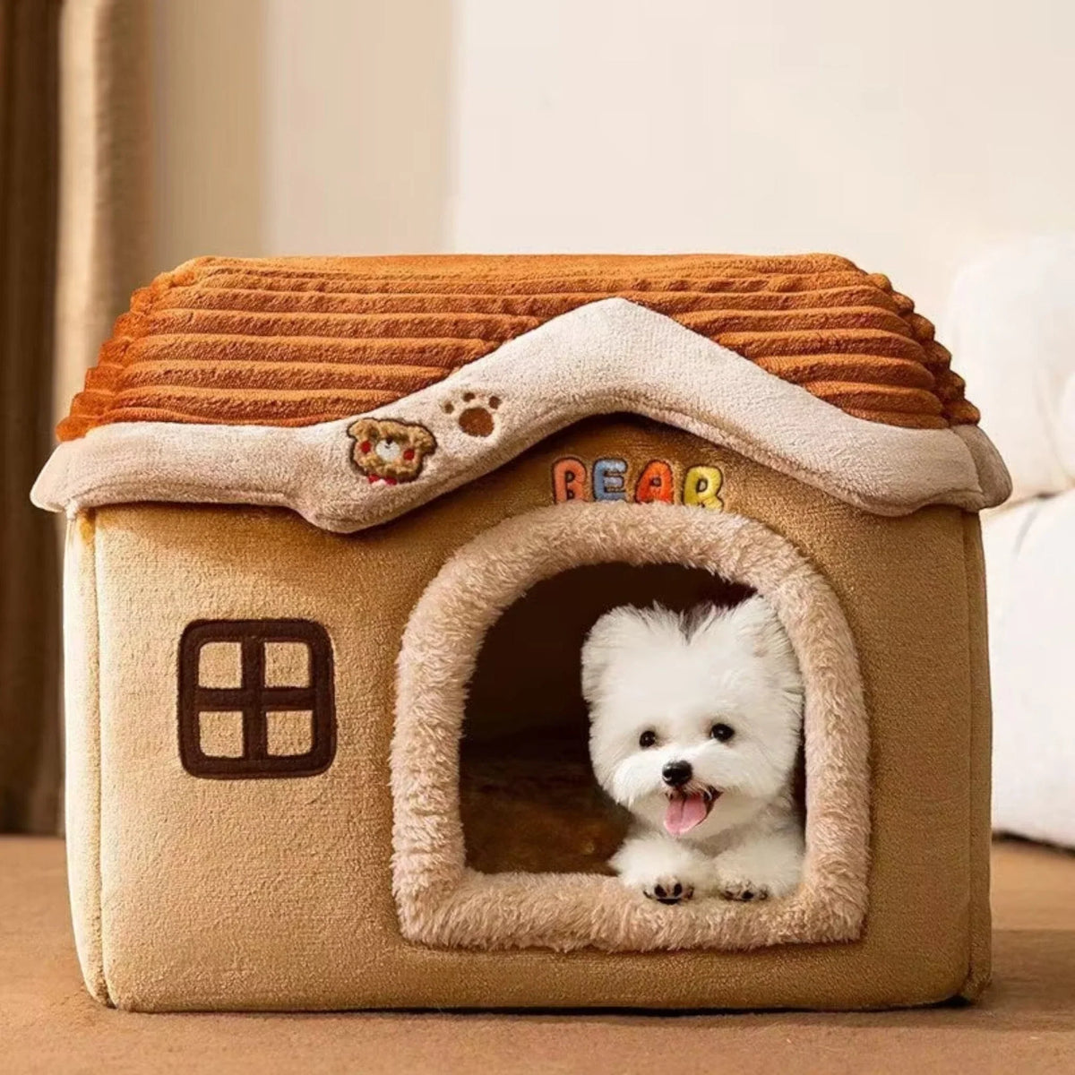 Soft Cozy Pet Bed for Dogs and Cats - Peties