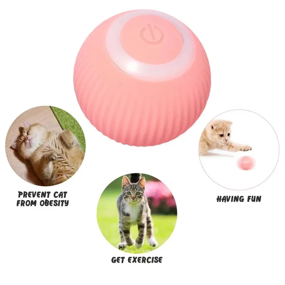 Smart Cat Automatic Rolling Ball – Interactive Play for Active Cats