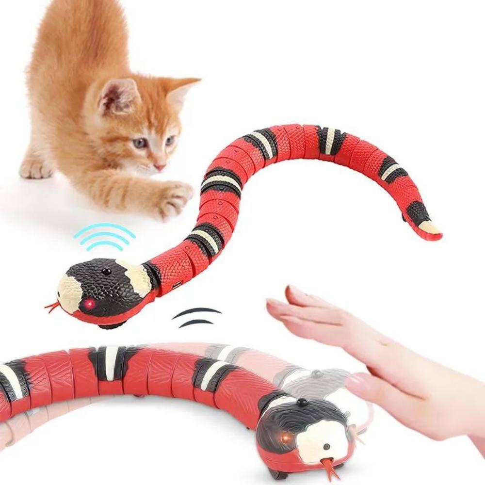 Smart Sensing Snake Interactive Cat Toy