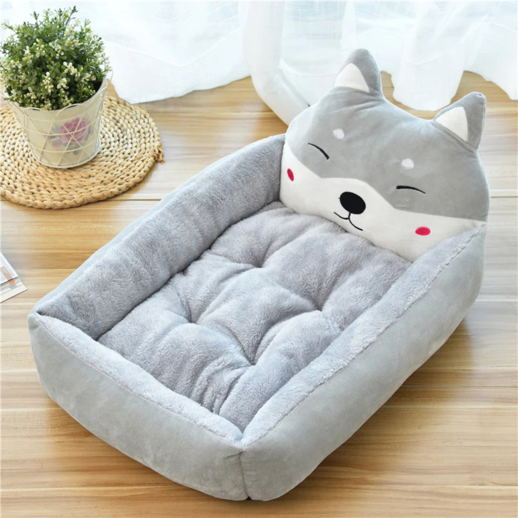 Big Plush Animal Sleeping Bed