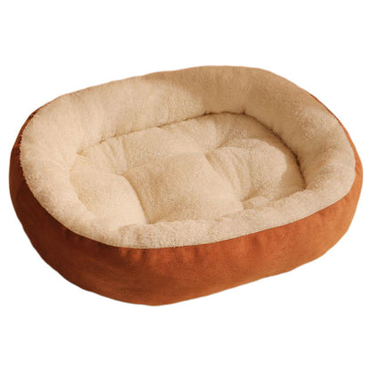 Comfy Fleece Orthopedic Dog Bed