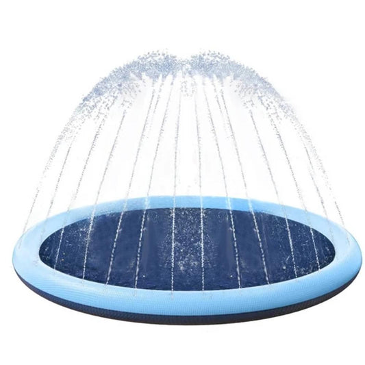 Dog Summer Water Spray Mat – Interactive Splash Pad for Pets