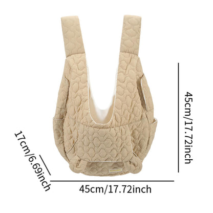Outdoor Sling Carrier For Dogs and Cats - Chest Backpack