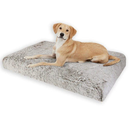 Plush Orthopedic Calming Dog Bed for Restful Sleep
