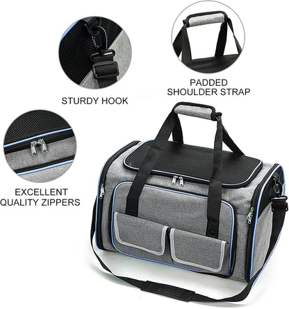 Foldable Cat Carrier Bag - Expandable and Breathable