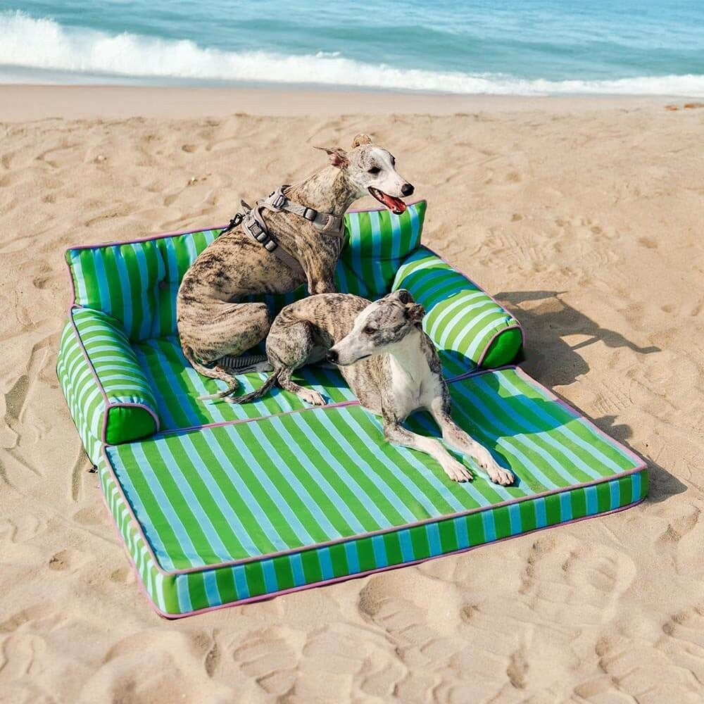 Stylish Patterned Waterproof Portable Pet Bed
