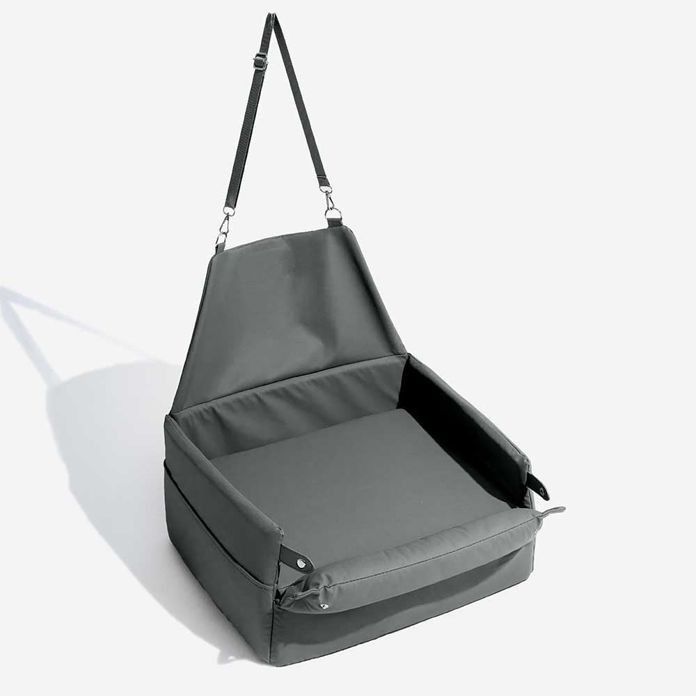 Premium Fake Leather Pet Car Booster Seat Cushion