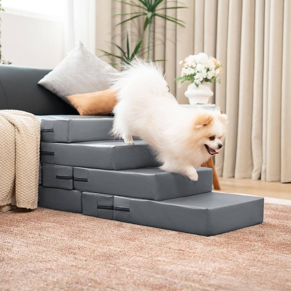 Durable Easy Clean Pet Steps with Multiple Levels
