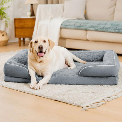 Waterproof Orthopedic Dog Mattress with Removable Cover - Peties
