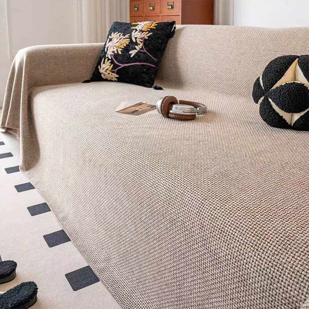 Durable Fabric Pet-Proof Couch Slipcover