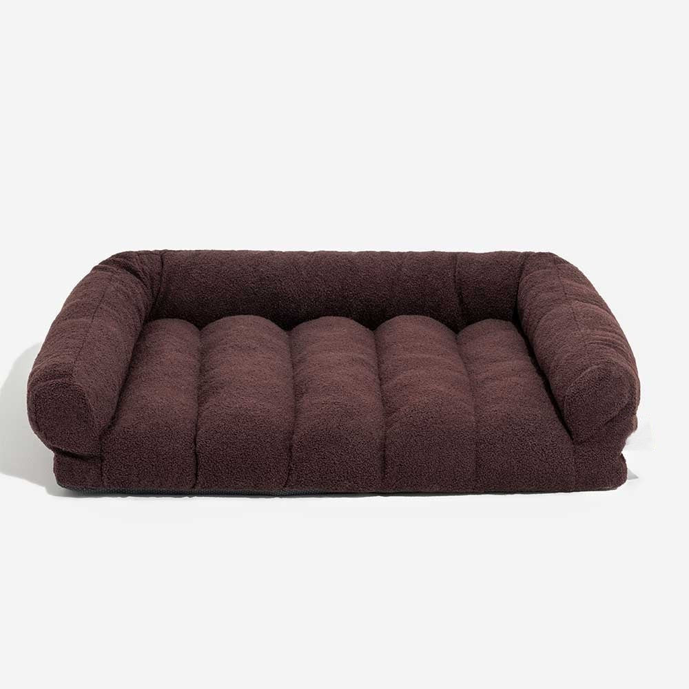 Plush Comfortable Cat Bed with Orthopedic Support