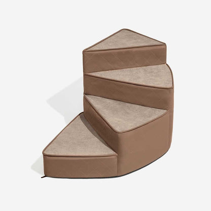 Easy Clean Folding Pet Stairs