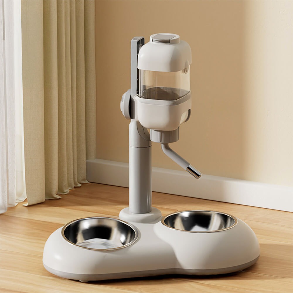 Automatic Pet Feeder and Water Bowl Set