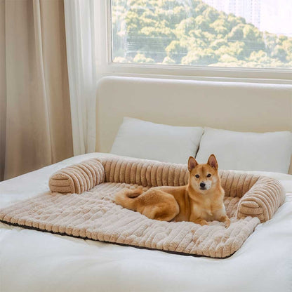 Plush Pet Couch Throw Blanket Protector - Peties