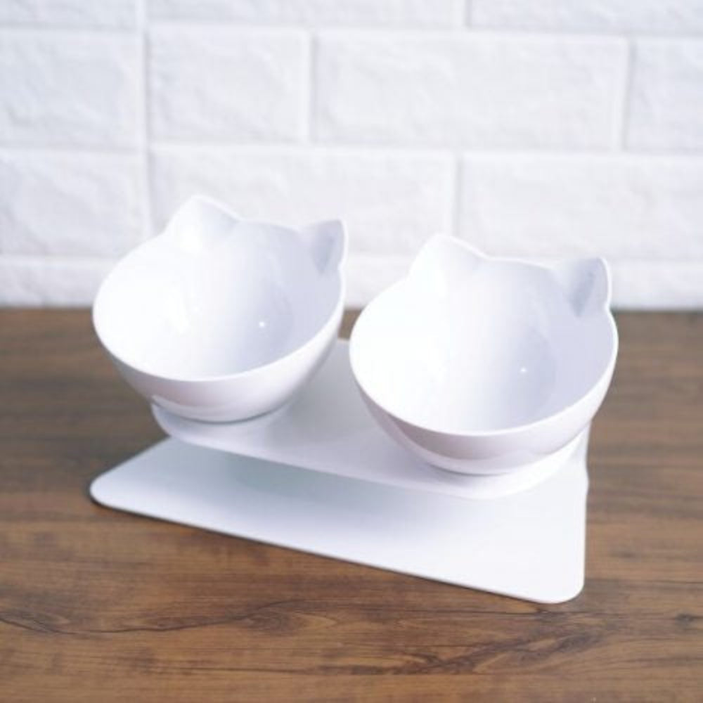 Elevated Easy Clean Cat Food Bowls