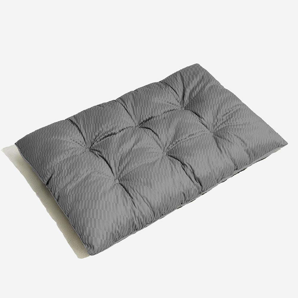 Soft Reversible Pet Calming Dog Bed Mat – Gray