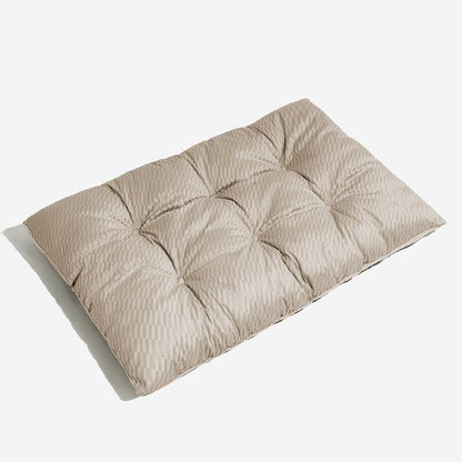 Soft Reversible Pet Calming Dog Bed Mat – Beige
