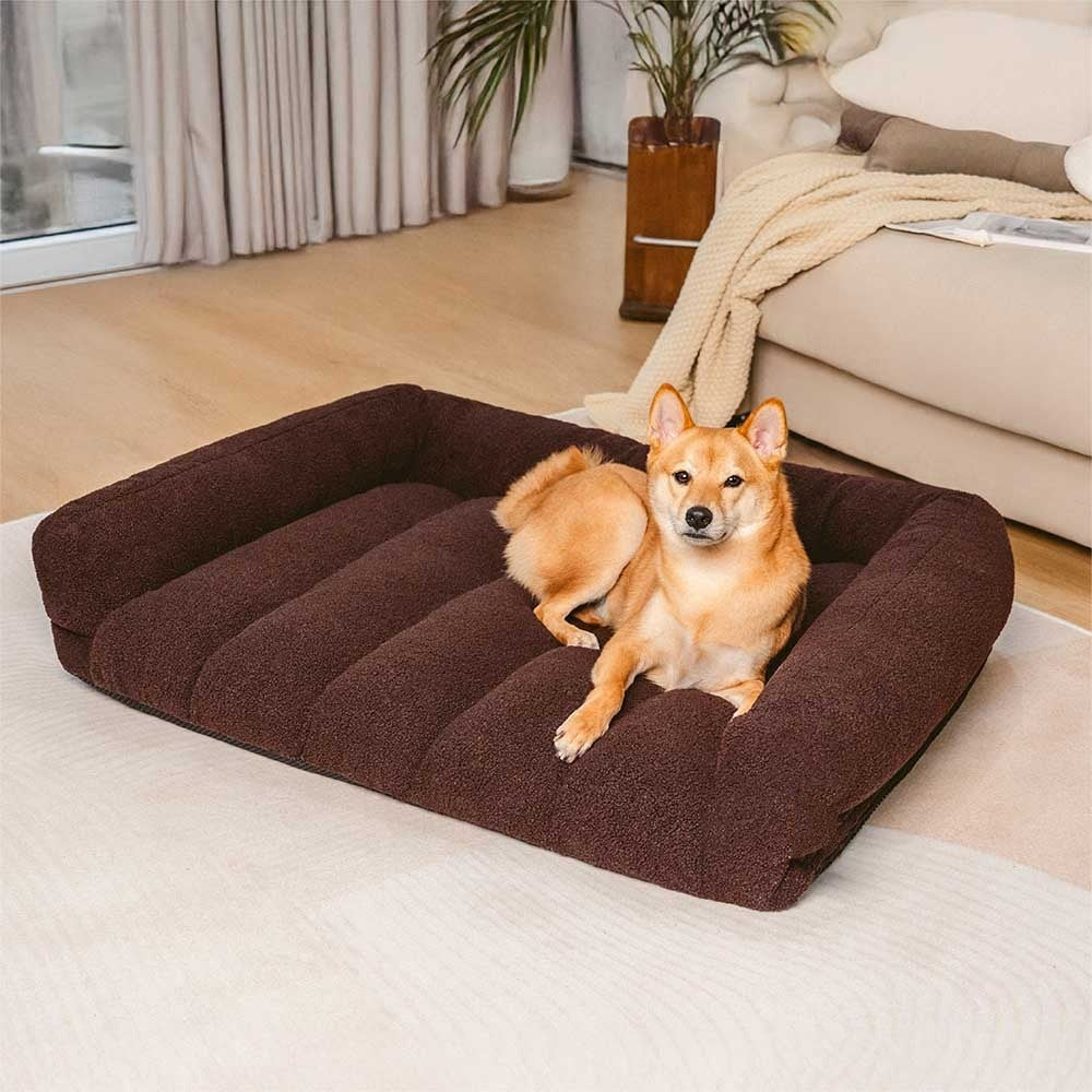 Comfortable Orthopedic Pet Sofa Dog Bed - Peties