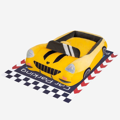 Comfy Folding Sports Car Pet Bed