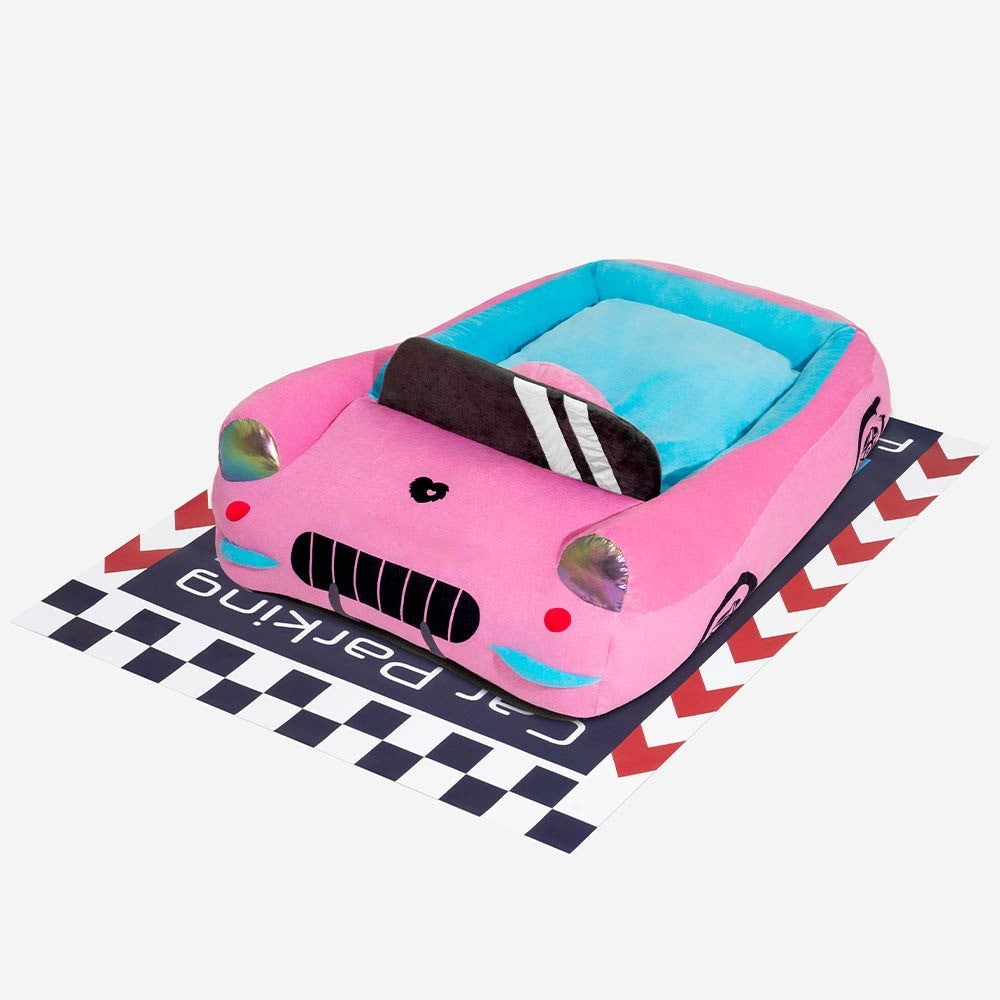Comfy Folding Sports Car Pet Bed