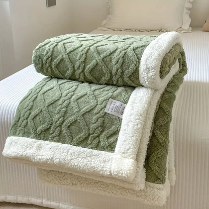 Cozy Fleece Pet Blanket for Dogs and Cats